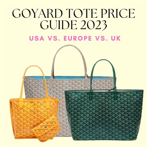 goyard bag price see through|Goyard bag price 2021.